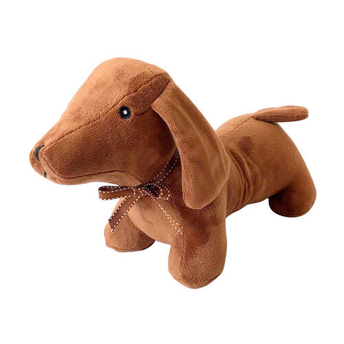 Annabel Trends Animal Doorstop Home Decor Doggy Dashy - Brown