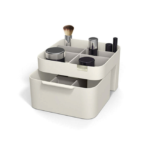 Joseph & Joseph Viva Cosmetic Organiser w/ Drawer - Shell