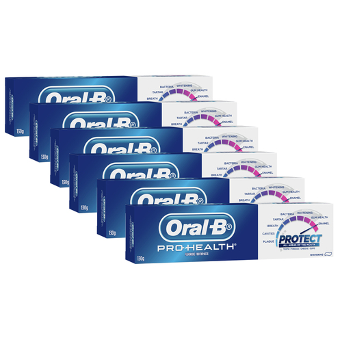 6PK Oral B 130g Pro-Health Whitening Toothpaste