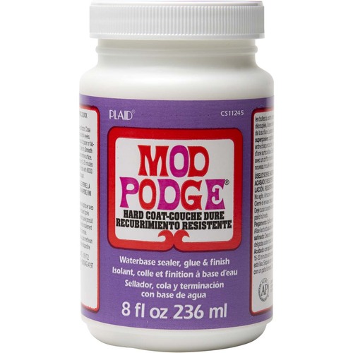 Plaid Mod Podge Hard Coat 236ml All-in-One Sealer Glue Satin Finish