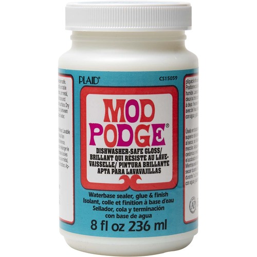 Plaid Mod Podge All-in-One 236ml Sealer Glue Finish Dishwasher Safe
