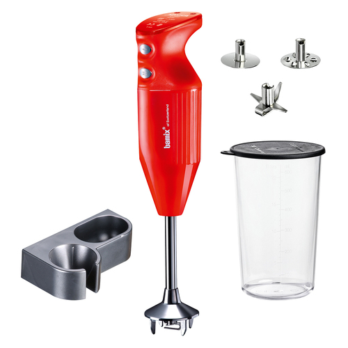 Bamix Mono Kitchen Hand Blender - Red