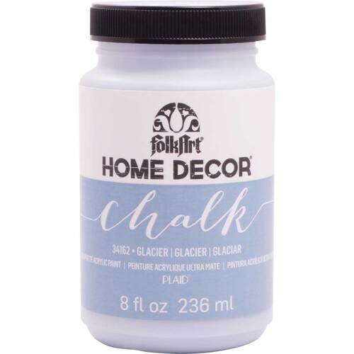 Plaid FolkArt 236ml Home Decor Chalk Acrylic Paint - Glacier