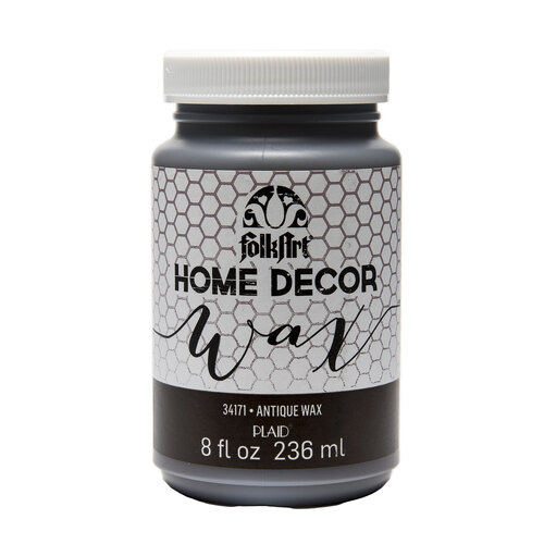 Plaid FolkArt 236ml Home Decor Wax Non-Toxic - Antiquing