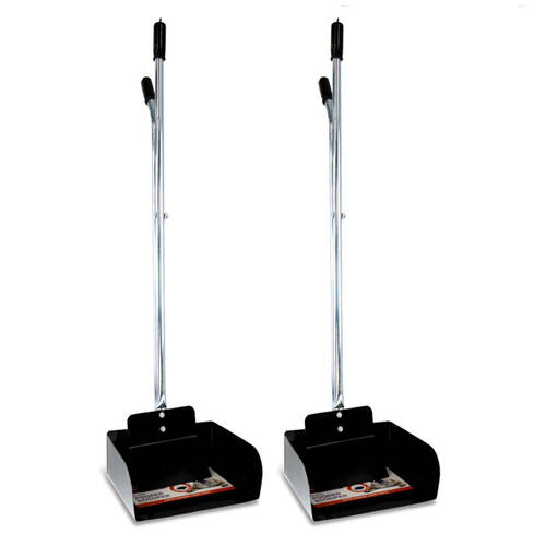 2PK Paws & Claws Durable Metal Pooper Scooper