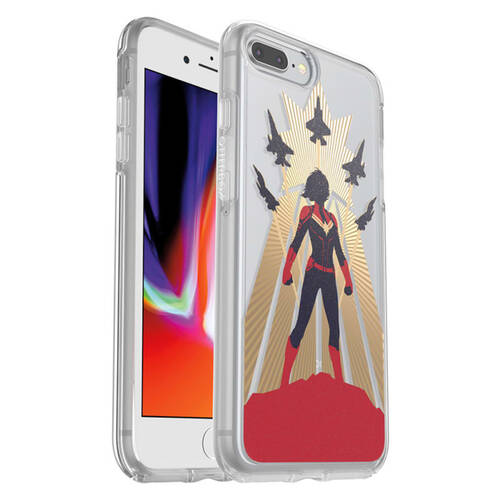 OtterBox Symmetry Marvel Case suits iPhone 7 Plus/8 Plus - Captain Marvel