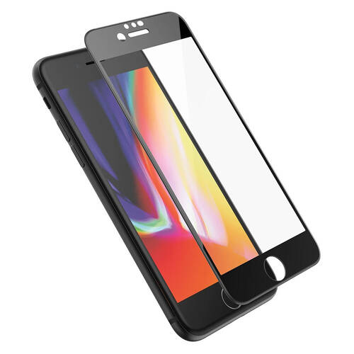 OtterBox Amplify Edge to Edge Screen Protector for iPhone 6/6S/7/8 - Black Edge