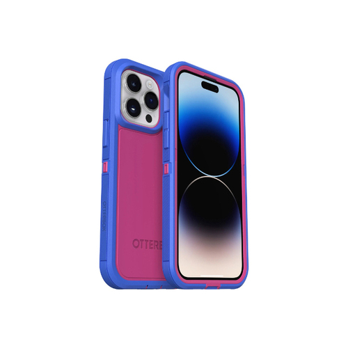 OtterBox Defender XT MagSafe Case For iPhone 14 Pro Max - Pink/Blue
