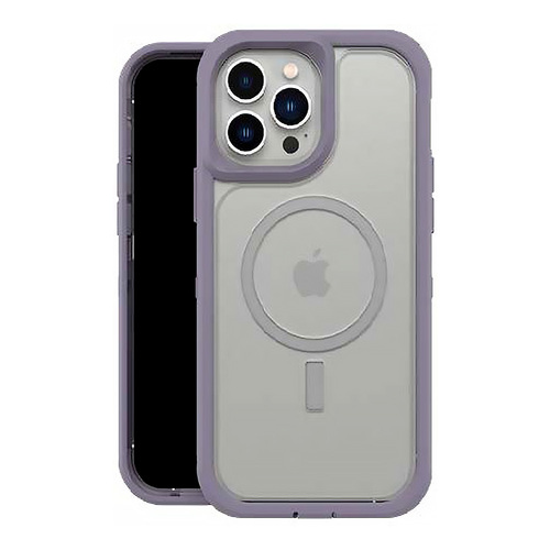 Otterbox Defender XT Clear MagSafe Case For iPhone 14 - Lavender Sky