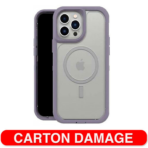 Otterbox Defender XT Clear MagSafe Case For iPhone 14 Pro - Lavender Sky