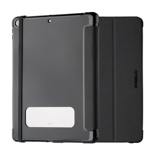 Otterbox React Folio Case Pro Pack For iPad 10.2" 8th/9th Gen - Black
