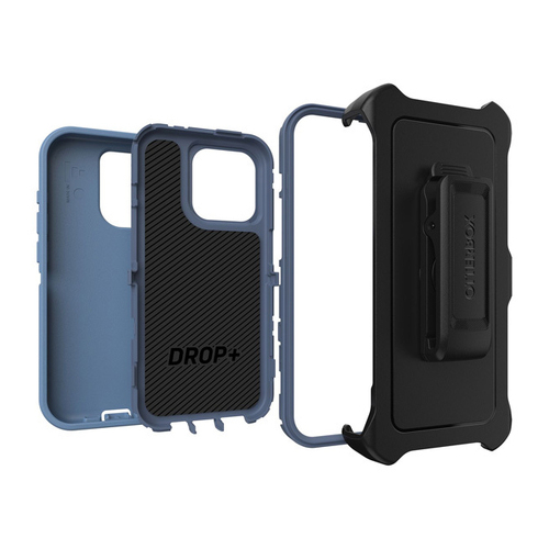 OtterBox Defender Phone Case For Apple iPhone 15 Pro - Baby Blue Jeans