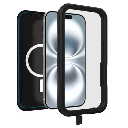 OtterBox Fre MagSafe Case Cover For iPhone 16 - Black