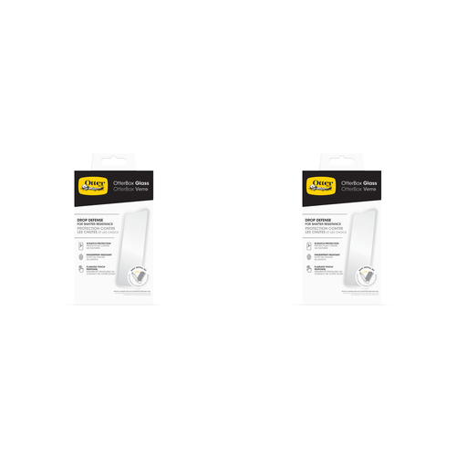 2PK OtterBox Glass Screen Protector For Apple iPhone 16 Plus - Clear