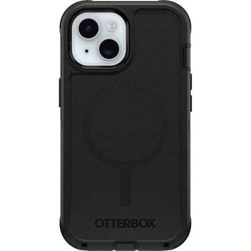 OtterBox Defender MagSafe Case Cover For iPhone 16e/15/14/13 - Black