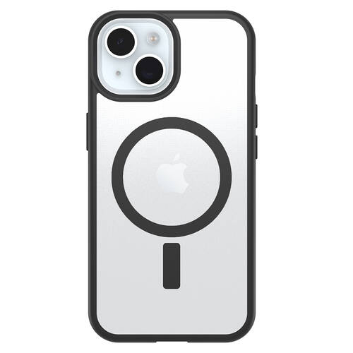 OtterBox React MagSafe Case Cover For iPhone 16e/15/14/13 - Clear/Black