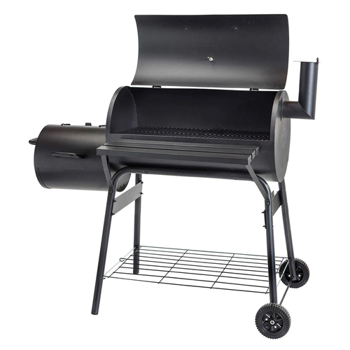 Charmate Outdoors Cooking Offset Charcoal Smoker Barbecue