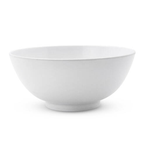 Lemon & Lime 17.5cm Melamine Round Serving Bowl - White