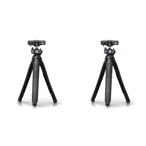 2PK FireFly YogaPod Flexible Tripod For Smartphone/Camera 30x7.5cm - Black