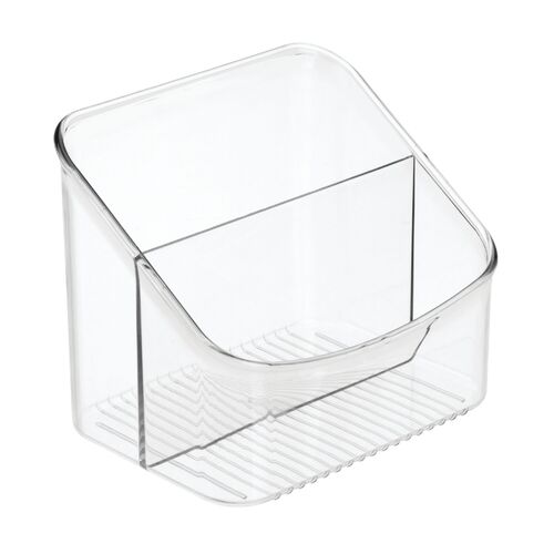 iDesign Linus 15.24x12.95cm 2-Tier Packet Organiser - Clear