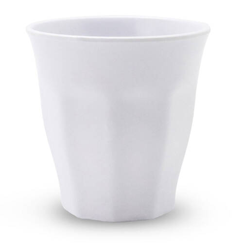 Lemon Lime Melamine Cup Tumbler 300ml - White  