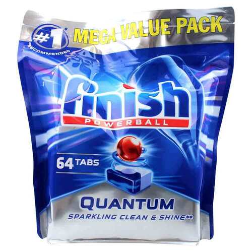 64pk Finish Powerball Quantum Dishwashing Tablets - Original