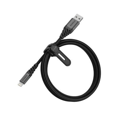 OtterBox 1M Lightning to USB-A Cable - Black