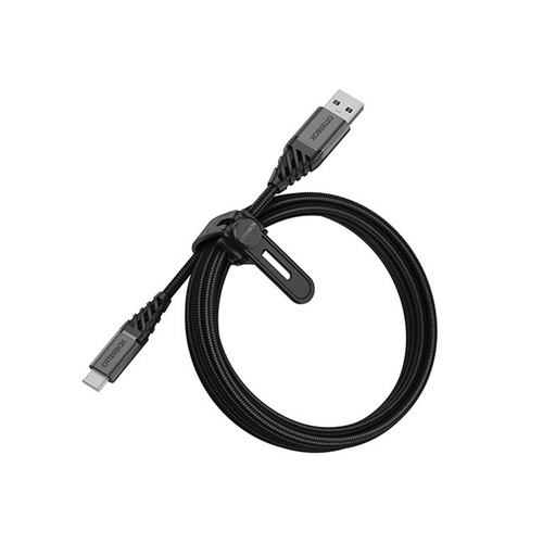 Otterbox 2m USB-A to USB-C Cable - Premium Dark Ash