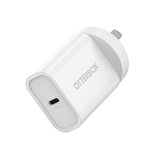 OtterBox Standard Wall Charger 20W 1x USB-C/USB-PD White