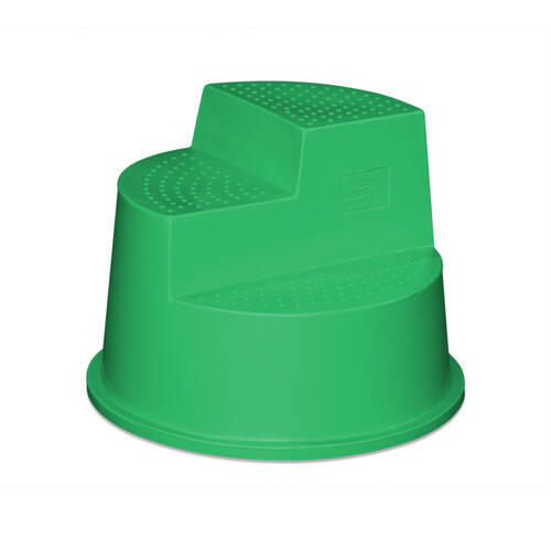 AgBoss Mount Ease Three Step Horse Mounting Block 150kg Capacity Green