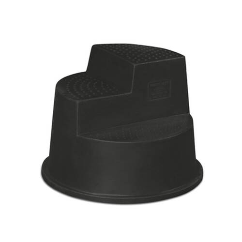 AgBoss Mount Ease Three Step Horse Mounting Block 150kg Capacity Black
