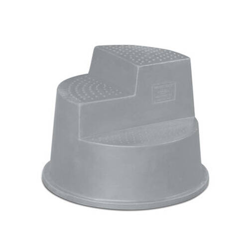 AgBoss Mount Ease Three Step Horse Mounting Block 150kg Capacity Grey