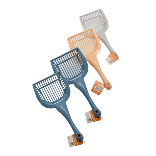4PK Paws & Claws Cat Litter Scoop Assorted