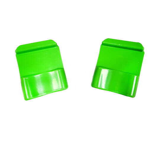 2pc AgBoss Equestrian Show Jumping Tri Jump Cup Pole Holder Lime