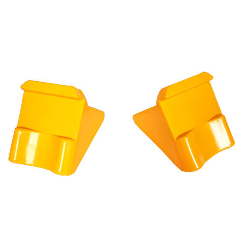 2pc AgBoss Equestrian Show Jumping Tri Jump Cup Pole Holder Yellow