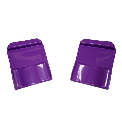 2pc AgBoss Equestrian Show Jumping Tri Jump Cup Pole Holder Purple