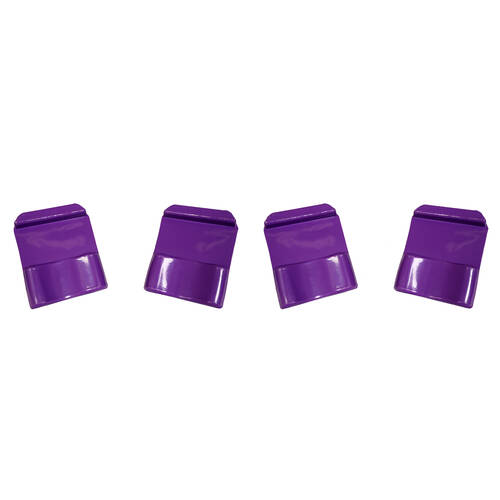 2x 2pc AgBoss Equestrian Show Jumping Tri Jump Cup Pole Holder Purple