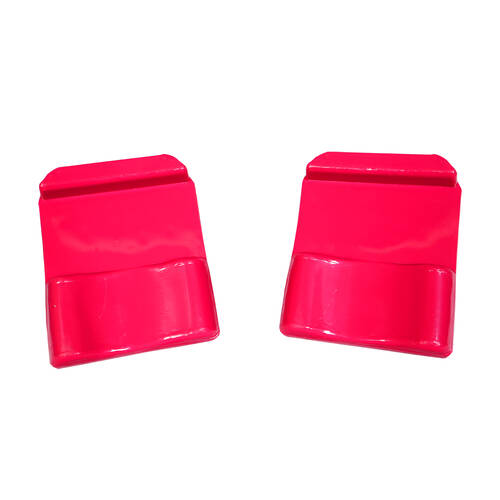 2pc AgBoss Equestrian Show Jumping Tri Jump Cup Pole Holder Pink