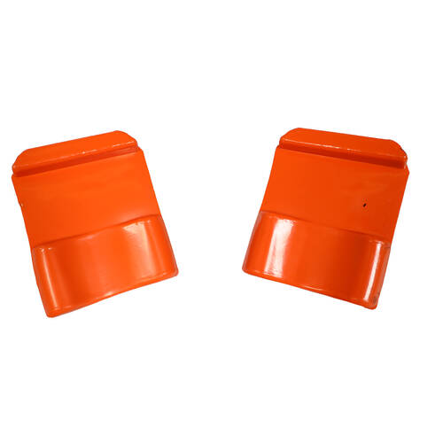 2pc AgBoss Equestrian Show Jumping Tri Jump Cup Pole Holder Orange