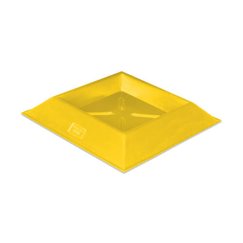 AgBoss Equine and Livestock Can't Tip Sturdy Trough 25L Yellow