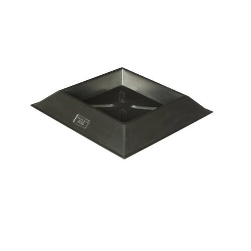 AgBoss Equine and Livestock Can't Tip Sturdy Trough 25L Black
