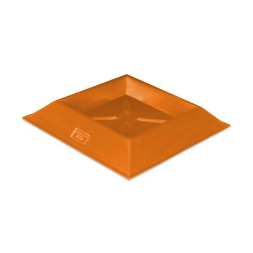 AgBoss Equine and Livestock Can't Tip Sturdy Trough 25L Orange