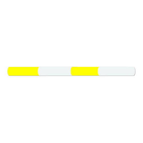 AgBoss Equestrian Show Jumping Jump Pole 2.4m Natural and Yellow