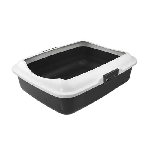 Paws & Claws Cat Litter Tray w/Rim