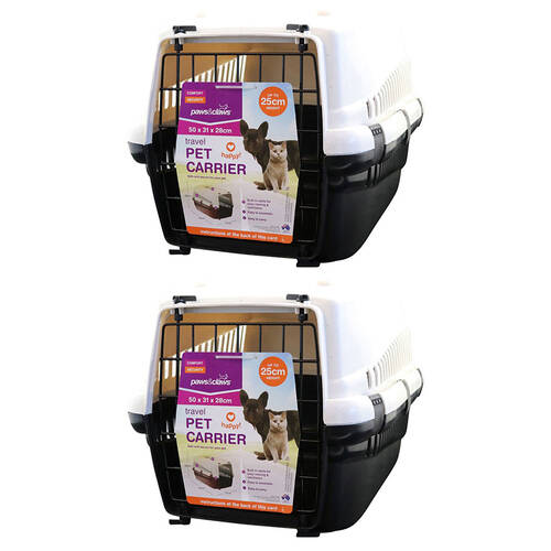 2PK Paws & Claws Small Pet Carrier