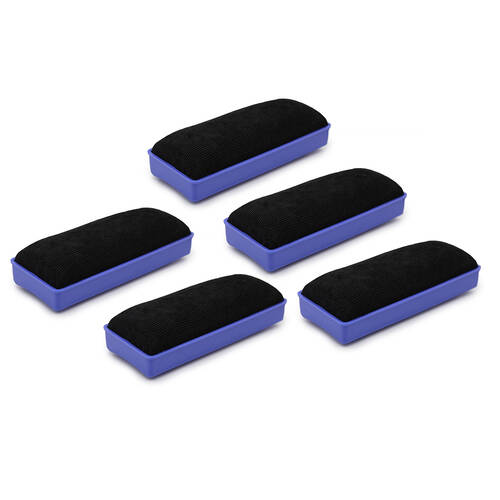 5x Magnetic Whiteboard Eraser - Assorted
