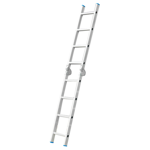 Greenlund Multi-Folding Outdoor DIY Home Improvement 4m Ladder w/ Platform