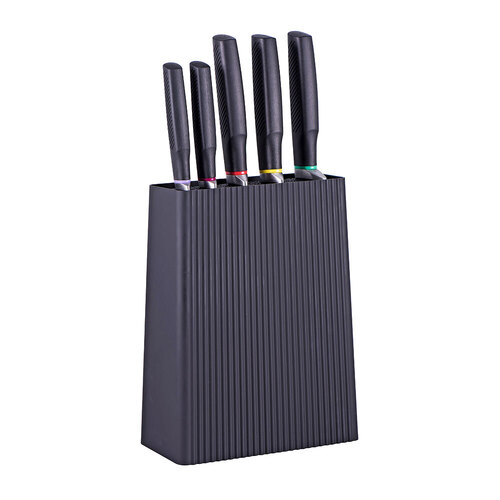 6pc Avanti Nero Knife Block