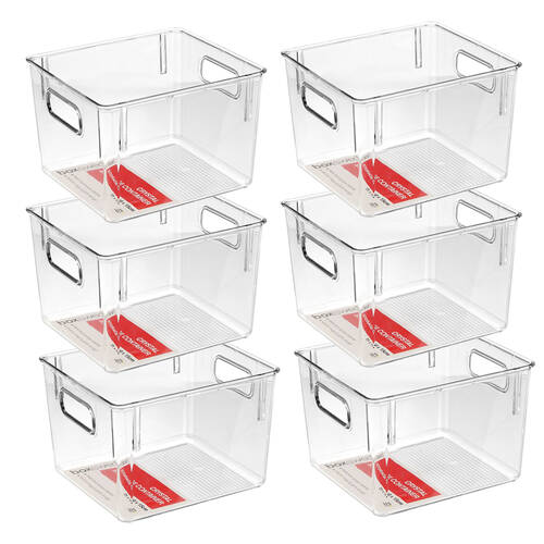 6PK Boxsweden Crystal Storage Container - Medium