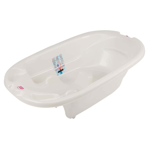 Roger Armstrong Onda Baby Bath Infant Shower Tub - White 3+